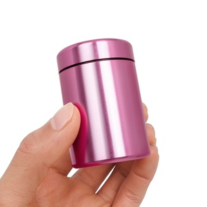 LADY HORNET 66mm Metal Storage <b>Container</b> Storage Tank, Moisture Resistant Pill Storage Tube - Product Image 6