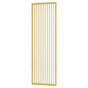 Bán Hot Laser Cut Màn Hình Thép Không Gỉ Trong Nhà Trang Trí Phòng Divider Phân Vùng Vàng Tùy Chỉnh Màn Hình - Product Image 4