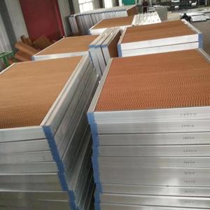 15inch 150mm Cool Max Evaporative Cooling Pad Aluminum Frame Cooling <b>Tower</b> <b>Fan</b> Poultry Farms - Product Image 3