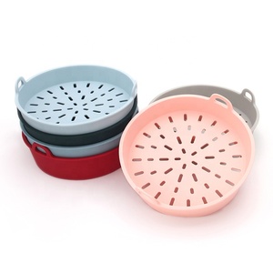 Streamer de Silicona para alimentos, olla de 20cm, impermeable, utensilios de cocina seguros, <span class=keywords><strong>Vaporera</strong></span> de Silicona ODM OEM, novedad - Product Image 1