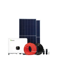 Système d'énergie solaire industriel commercial de 1 MW avec panneaux solaires en silicium monocristallin et contrôleur MPPT de batterie au lithium-ion