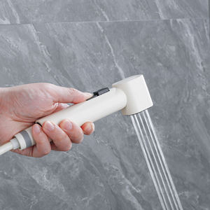 Set Doccia per Uso Domestico, Colore Bianco Crema, <span class=keywords><strong>Acqua</strong></span> Calda e Fredda <span class=keywords><strong>con</strong></span> Serbatoio, Sistema Doccia a Tre Velocità <span class=keywords><strong>con</strong></span> Display Digitale, per Hotel - Product Image 6