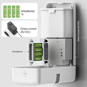 Saige Dispensador Automático de Jabón Líquido de Plástico ABS sin Contacto, Sensor Activado, Montaje <span class=keywords><strong>en</strong></span> Pared para Baño, Inodoros Domésticos, Jabón de <span class=keywords><strong>Espuma</strong></span> - Product Image 3