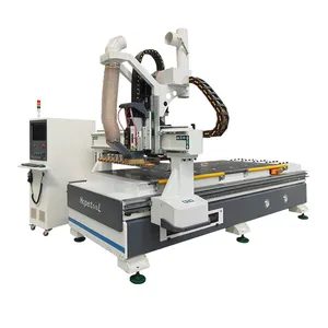 Ahşap dolap kapılar için Hopetool yeni cnc router cnc router 1325 düşük fiyat cnc ahşap kesme makinesi