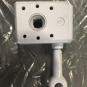 防水格納式日よけ手動銅ギアボックスのための庭の開口部 - Product Image 1