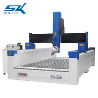 Machine à graver à mousse, routeur CNC à 4 axes avec tête pivotante de 180 degrés, Machine à graver 1325