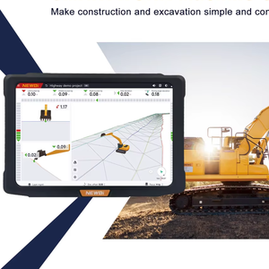ระบบควบคุมเครื่องขุดดินความแม่นยำสูง GNSS RTK NEWDI SMARTWORK 3D ระบบนำทางขุดเจาะ TG63 TX63 EMG100 - Product Image 1