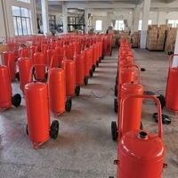 Bouteille d'extincteur vide en gros, cylindre rechargeable en acier, capacité de 1 kg à 100 kg, fourniture d'usine OEM ODM