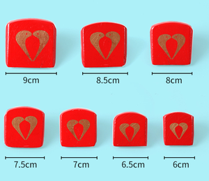 ไม้สังลมไม้สำหรับชาวพุทธปลา7ชิ้นพร้อมอุปกรณ์เสริมสำหรับกลองและเครื่องเคาะ - Product Image 5
