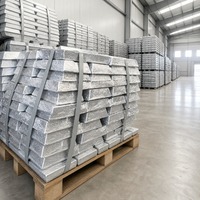 Exportateur de lingots en alliage de zinc 99,995 % SHG, lingots de zinc en vrac en stock, emballage d'exportation sur palette en bois