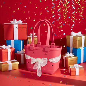 Organizzatore da Spiaggia Trasparente con Logo Personalizzato, Accessori Originali per Borsa Eva, Borsa Portaoggetti Extra Large Adatta per Organizzazione Borsa Eva - Product Image 3