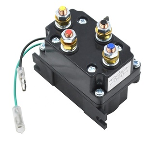 ชุดสวิตช์ควบคุมรอกไฟฟ้า 12V 250A พร้อมรีเลย์โซลินอยด์ คอนแทคเตอร์ สำหรับรถ ATV UTV Warn Contactors RAMSEY SUPERWINCH MILE MARKER <span class=keywords><strong>XGEAR</strong></span> - Product Image 3