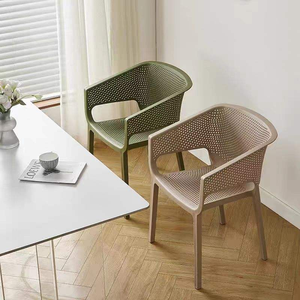 Silla de salón de PP de Material de alta calidad, decoración moderna para sala de estar, silla de ocio de plástico - Product Image 4