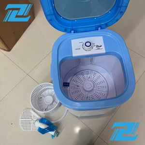 เครื่องซักผ้าขนาด 7.5 กก. กึ่งอัตโนมัติ มินิ พกพา ซักผ้า ซักรองเท้า 3 in 1 ขายดี เครื่องซักผ้ามินิ กึ่งอัตโนมัติ สำหรับใช้ในบ้าน - Product Image 6