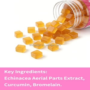 OEM/ODM Ekinezya Özü Bitkisel Takviye Edici Gıda Ekinezya Pastilleri Kurkumin, Bromelain İçeren Bitkisel Takviye - Product Image 4