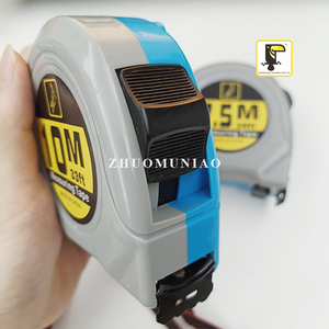 Misura di <span class=keywords><strong>nastro</strong></span> <span class=keywords><strong>professionale</strong></span> da 25 piedi <span class=keywords><strong>nastro</strong></span> di misurazione del misuratore di lunghezza blu grigio con Logo personalizzato - Product Image 4