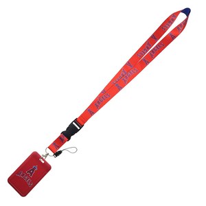 Estilo deportivo MLB Baseball League Club Cordones largos de poliéster Tarjeta de identificación Teléfono Sling Equipo de béisbol Cordones promocionales con soporte para identificación - Product Image 4