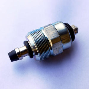 Vanne solénoïde d'arrêt de moteur diesel 186F 192, 12V 5kW, 8 pompes à huile électromagnétiques, soupapes d'injection à refroidissement par air - Product Image 1