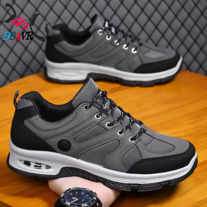 Zapatos de Seguridad para Hombre, Nuevos, para Uso Diario al Aire Libre, Transpirables, Ligeros, Antideslizantes, con Forro de Malla, para Primavera, Verano y Otoño - Product Image 5