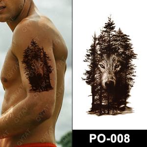 Tatuaggio Temporaneo Impermeabile per Uomo con Disegni Tribali per Corpo, Braccio, Spalla e Gamba - Product Image 3