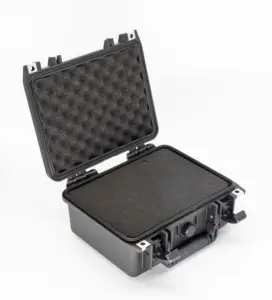Small Hard Case With Foam Insert 10.47*9.47*5.1 Inches - Padded Case Protect Microphone And Camera Equipment CASE