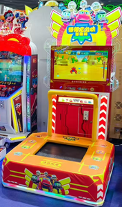 Bảng điều khiển trò chơi Arcade may mắn cho mèo 2 người chơi bảng xây dựng bằng kim loại Máy trò chơi Tấm bạt lò xo - Product Image 4