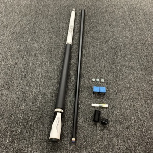 Taco <span class=keywords><strong>de</strong></span> <span class=keywords><strong>Billar</strong></span> Profesional <span class=keywords><strong>de</strong></span> Dos Piezas, Estilo Chino, Negro Universo, Acero Inoxidable, Arce Ojo <span class=keywords><strong>de</strong></span> Pájaro, Gráfico <span class=keywords><strong>de</strong></span> Leopardo, Carbono - Product Image 6