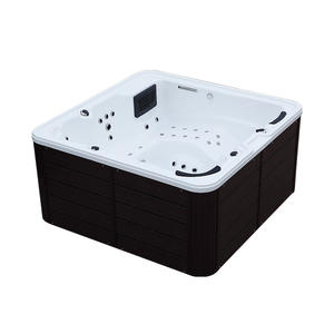 Bañera de hidromasaje eléctrica y automática para adultos, mueble de salón para masaje corporal, individual, Blanco Mineral, 1 unidad - Product Image 6