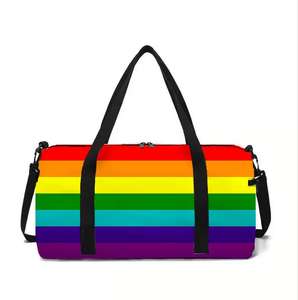 QtTTWE कस्टम स्पोर्ट्स ट्रैवल बैग फिटनेस कंधे बैग यात्रा ड्रम पॉलिएस्टर बैग बैग अभी तक कोई समीक्षा नहीं - Product Image 5