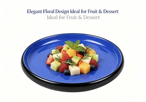 Ensemble de vaisselle 900 ml 22 cm - Bols à salade, à soupe et à bouillie empilables, design moderne, collection <span class=keywords><strong>Le</strong></span> <span class=keywords><strong>Papillon</strong></span> pour les fêtes - Product Image 2