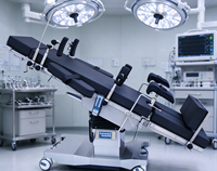 Table d'opération électrique HOCHEY MEDICAL à double commande pour les procédures chirurgicales multiples en milieu hospitalier