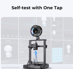 Printer 3D Ender-3 V3 SE DIY Baru, Kecepatan Tinggi, Tingkat Desktop, Perataan Otomatis, Motor Ganda, PLA untuk Pendidikan di Rumah, USB 0.4mm - Product Image 2