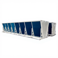 Sistem Pendingin Hibrida Adiabatik Dry Cooler dengan Pad Pendingin Semprot Tipe V 800kW untuk Pendinginan Proses Pembangkit Listrik