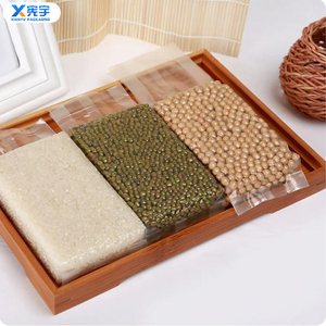 Bolsa de Embalaje de Ladrillos de Arroz de Nylon PE Transparente con Impresión Personalizada, Bolsa de Plástico a Prueba de Humedad de Grado Alimenticio <span class=keywords><strong>para</strong></span> Granos, <span class=keywords><strong>Avena</strong></span>, Frijoles, Granos de Café - Product Image 2