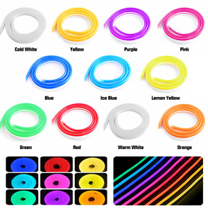 Tira de Luz LED Flexible de Neón con 120 LED/m, Rollo de 5m, 12V, 6*12mm, IP65, Impermeable, para Decoración Interior y Exterior, Luz Suave - Product Image 5