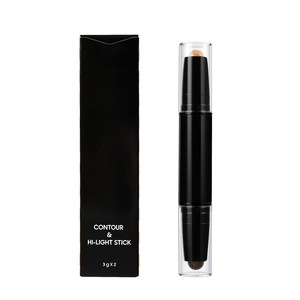 Oferta Especial MLM: Barra de Contorno Doble OEM Personalizada, Barra Iluminadora Cremosa de Larga Duración y Fácil de Difuminar, Maquillaje Facial de Marca Privada - Product Image 1