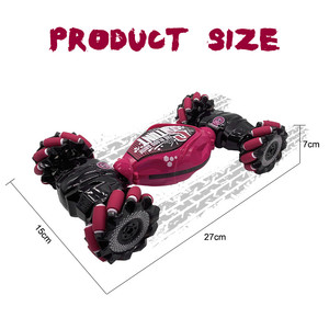 Bán buôn cử chỉ <span class=keywords><strong>RC</strong></span> 4WD <span class=keywords><strong>2.4</strong></span> Gam điều khiển từ xa Xe diễn viên đóng thế xe xoay 360 xe đồ chơi với đèn âm nhạc - Product Image 2