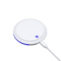 Pengisi Daya Cepat 2 in 1 Tanpa Kabel 15W untuk Ponsel