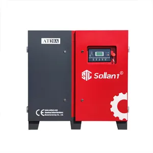 22kw 30hp 10bar 220V 2 Stage High Pressure Air Compressors Electric Rotary Industrial Screw Air Compressor China Manufacturer