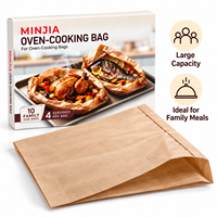 Sacs de cuisson réutilisables résistants à la chaleur pour dinde, poulet rôti, viande, pain, légumes, cuisson à la vapeur et conservation en cuisine
