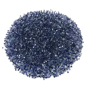 2mm Sapphire Beads Diamond Cut Natural Sapphire For Making Jewelry