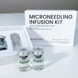 Etiqueta privada Exosomas Células madre Anti envejecimiento Microneedling Sello Suero Egf Microneedling Suero Micro Sistema de infusión para la cara