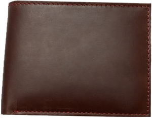 Cartera de Cuero Genuino Personalizable con Logotipo de Carreras F1 |   Cartera Bifold Bordada a Mano para Motociclistas y Aficionados al Deporte Motorizado - Product Image 1
