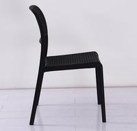 Nouveau Design mobilier extérieur en plastique, chaise de loisirs, chaise de dîner fabriquée avec de la résine plastique, pour l'extérieur, personnalisé, de différentes couleurs