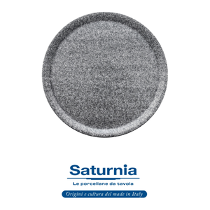 Assiette à pizza Napoli Granito Grey Ø 31 cm 04Y49019 Saturnia - Product Image 4