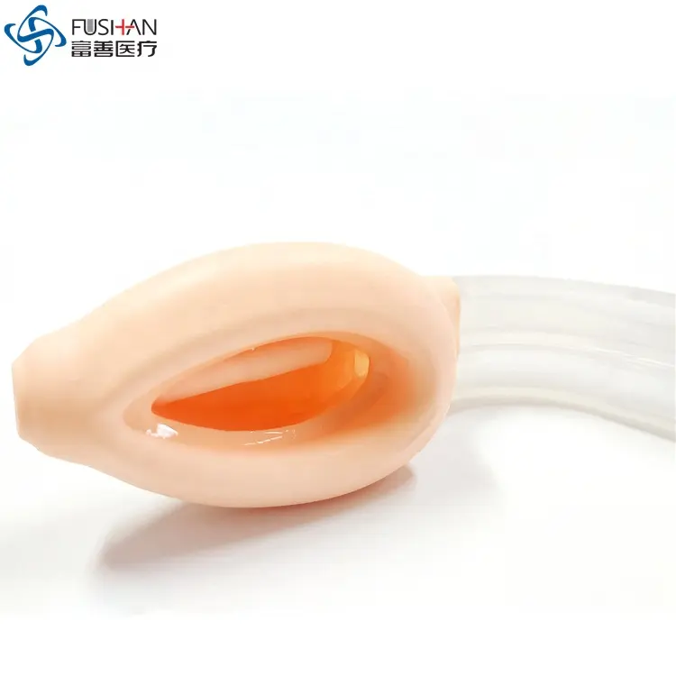 Double lumen Silicone Laryngeal Mask with gastric channel