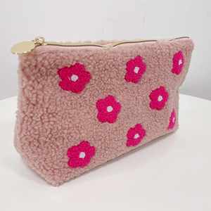 Bolsa de Maquillaje de Viaje de Gran Capacidad de Poliéster con Cierre y Logotipo Personalizado para Mujer - Product Image 5