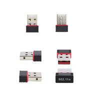 Adaptateur USB sans fil mini OEM RTL8188, carte réseau externe, clé USB pour ordinateur portable, débit de transmission de 150 Mbps