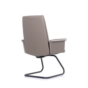 Silla de conferencia ergonómica lujosa ejecutiva comercial, sillas de brazo para visitantes de oficina de cuero Foshan - Product Image 4