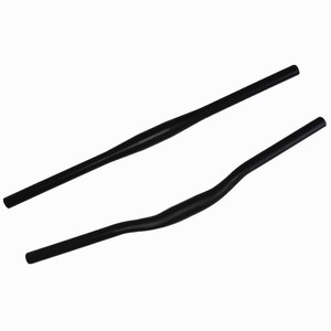 Manillares de bicicleta de 31,8 mm con forma de gota, color negro, duraderos, para bicicletas de montaña - Product Image 4
